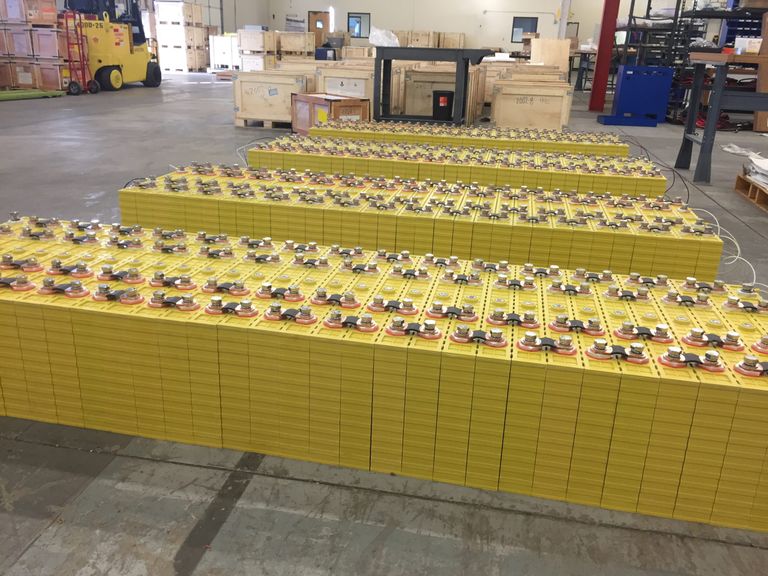 إنتاج بطاريات الليثيوم آيون في الصين