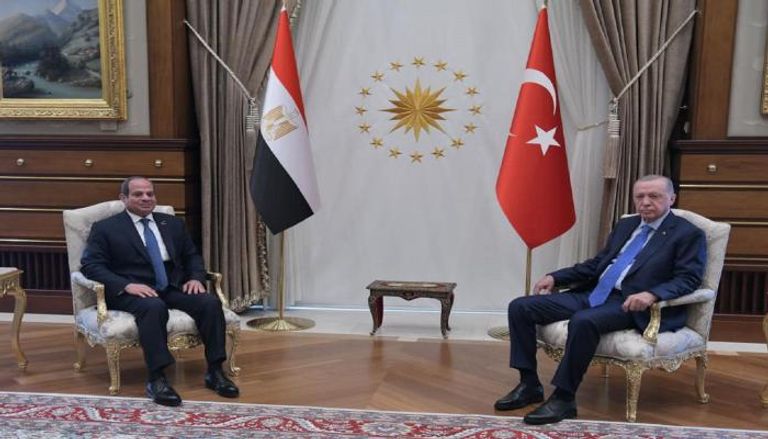 أردوغان يستقبل الرئيس المصري