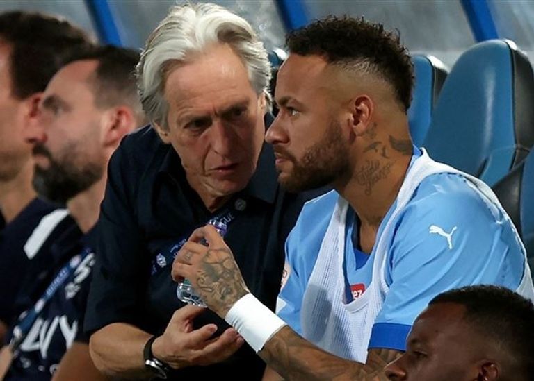 نيمار وجيسوس نيمار دا سيلفا نجم الهلال