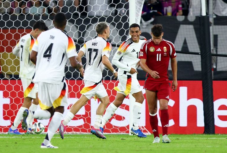 منتخب ألمانيا من فوز ألمانيا على المجر