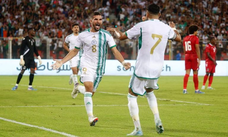 رياض محرز منتخب الجزائر