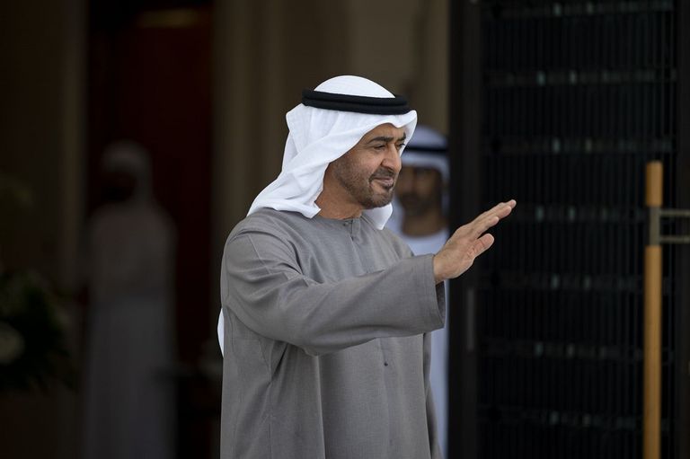 الشيخ محمد بن زايد آل نهيان ورئيس غينيا بيساو