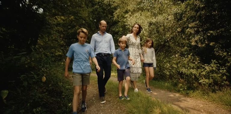 كيت وويليام مع أطفالهما