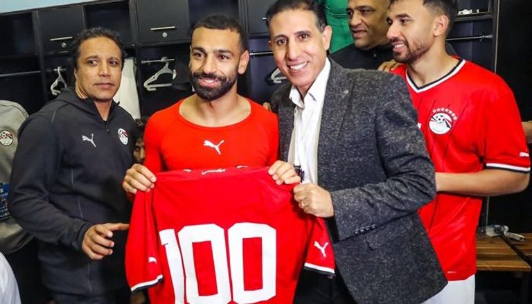 محمد صلاح قائد منتخب مصر