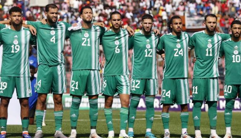 لاعبو منتخب الجزائر