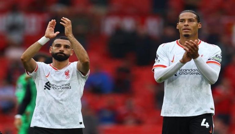 محمد صلاح وفيرجيل فان دايك في ليفربول