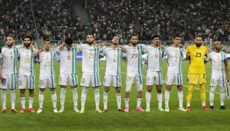 لاعبو منتخب الجزائر