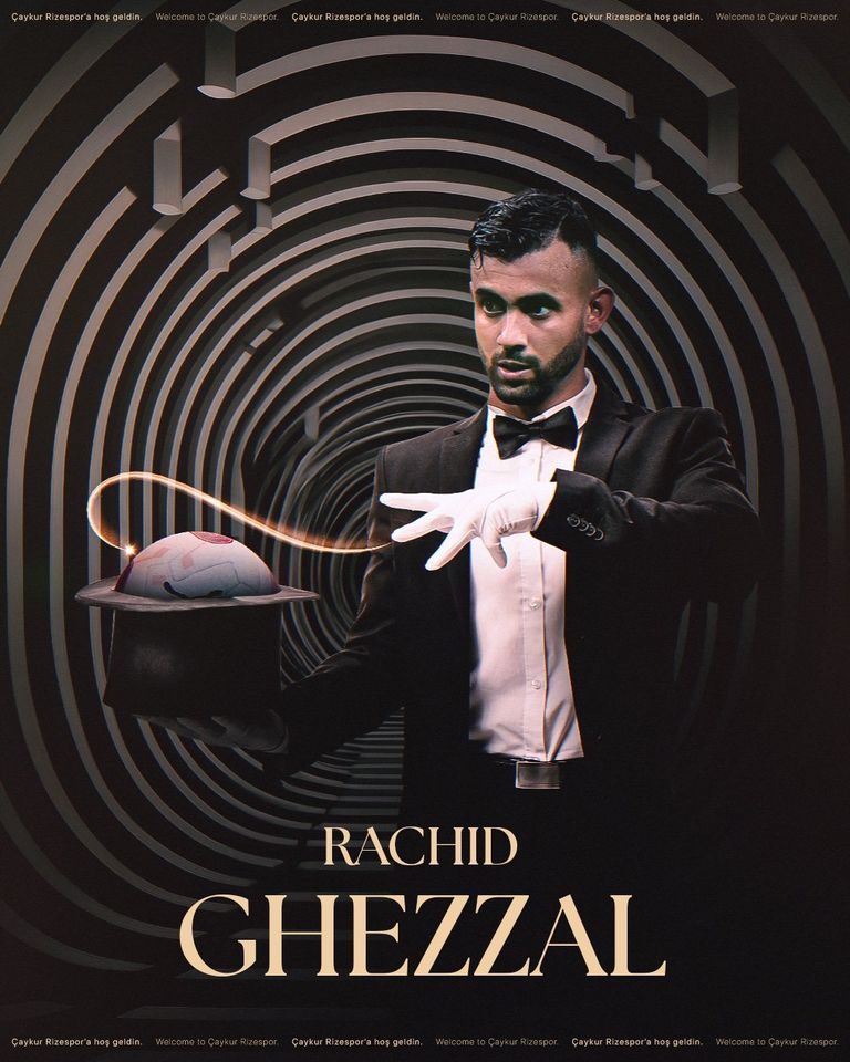 رشيد غزال رشيد غزال نجم منتخب الجزائر