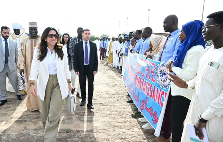 فعالية إطلاق مبادرات إنسانية جديدة في تشاد