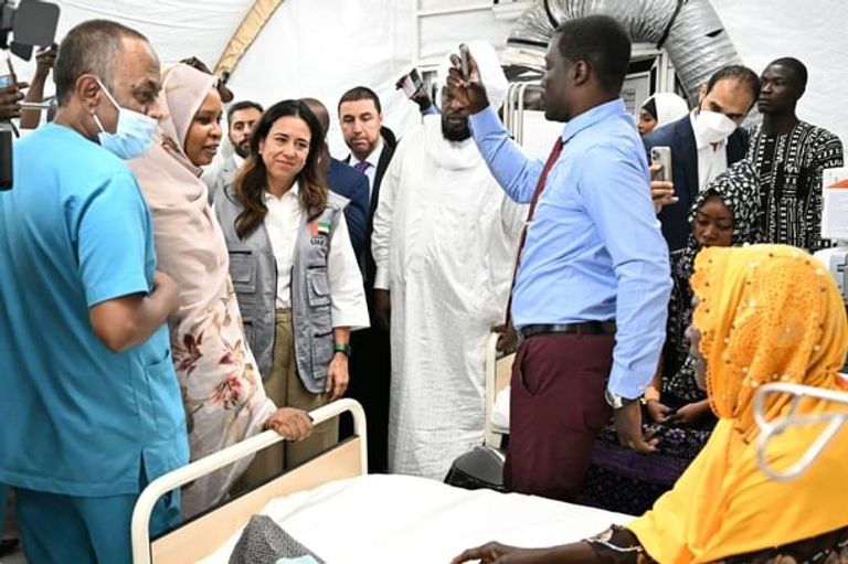 فعالية إطلاق مبادرات إنسانية جديدة في تشاد