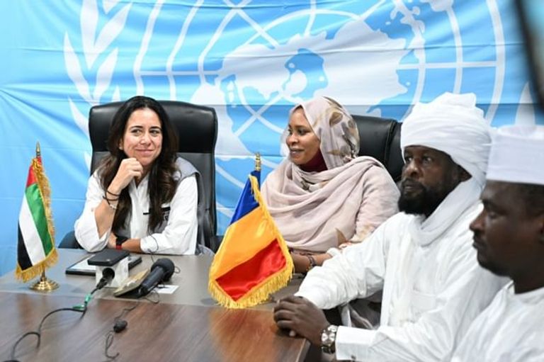 فعالية إطلاق مبادرات إنسانية جديدة في تشاد