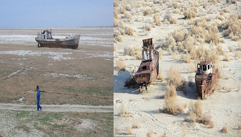 جفاف بحيرات اليونان