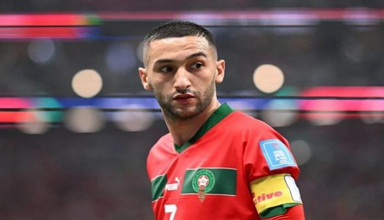 حكيم زياش نجم منتخب المغرب