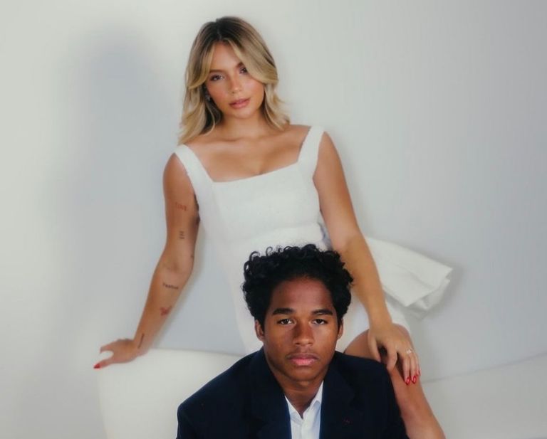 إندريك وزوجته غابرييلي ميراندا