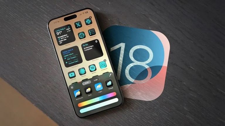 نظام التشغيل iOS 18