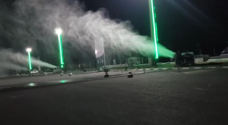 أجهزة تكييف الشوارع