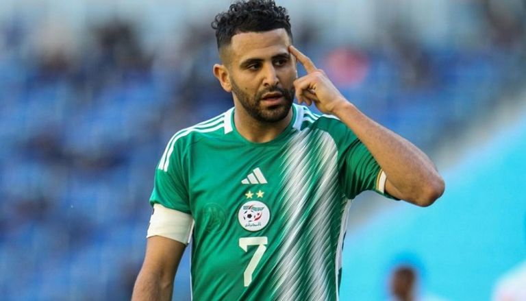 رياض محرز رياض محرز، نجم منتخب الجزائر