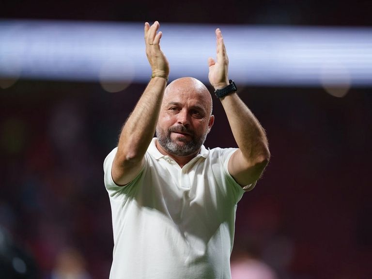 مانولو غونزاليس مدرب إسبانيول ريال مدريد