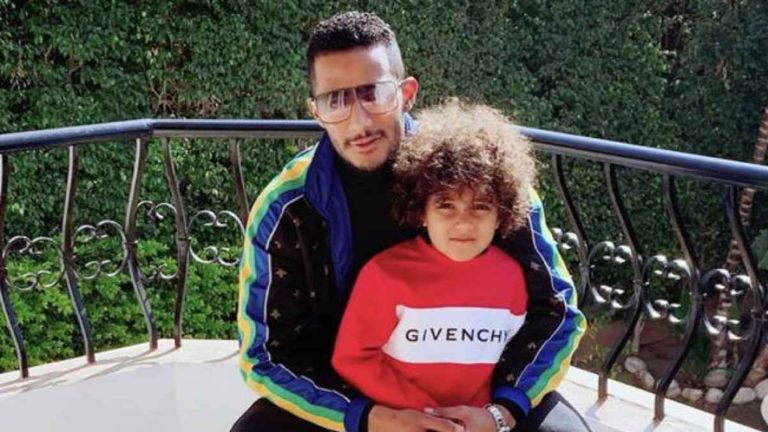 محمد رمضان ونجله