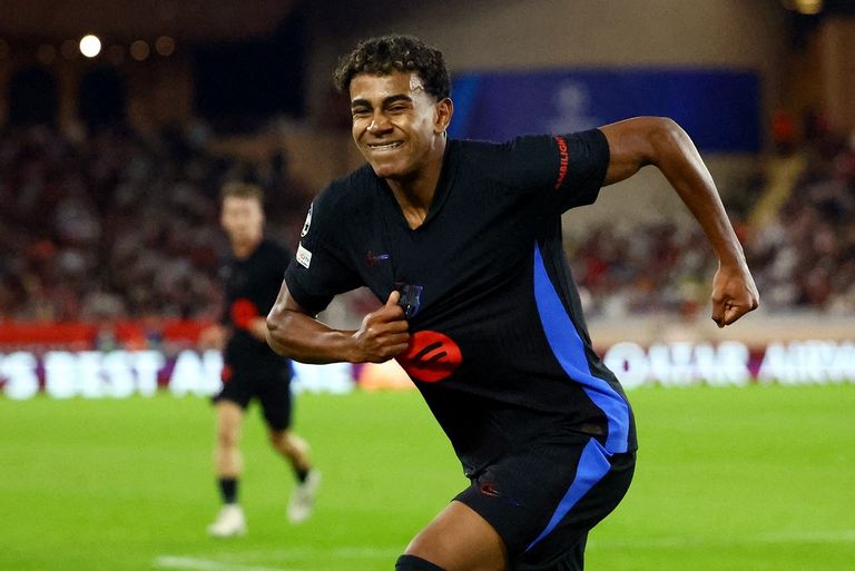 لامين يامال لامين يامال وتير شتيغن