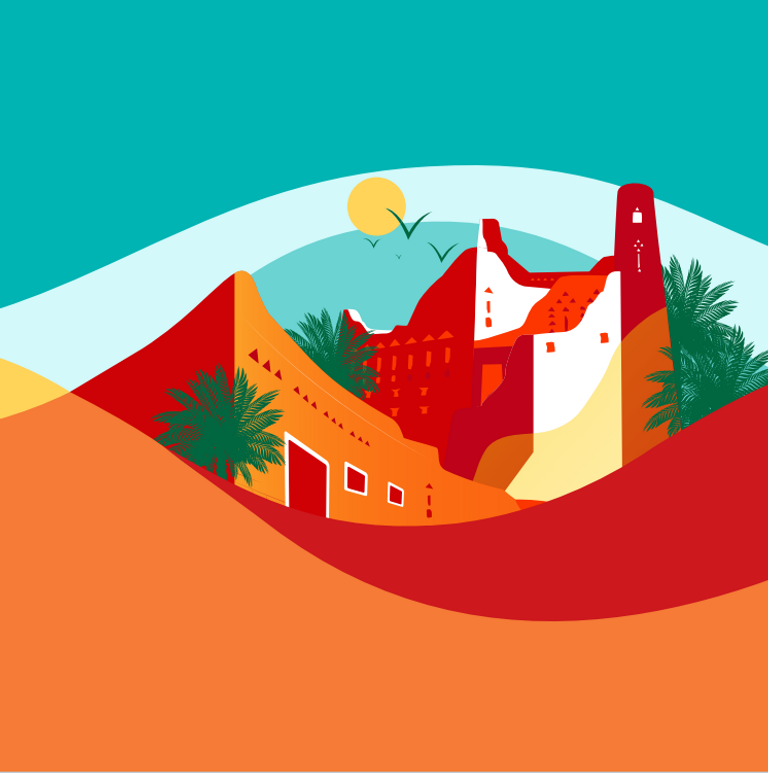 هوية اليوم الوطني السعودي