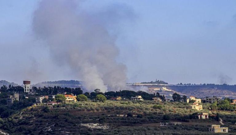 قصف إسرائيلي على قرية البستان في جنوب لبنان