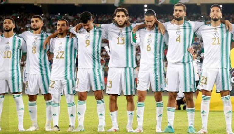 لاعبو منتخب الجزائر