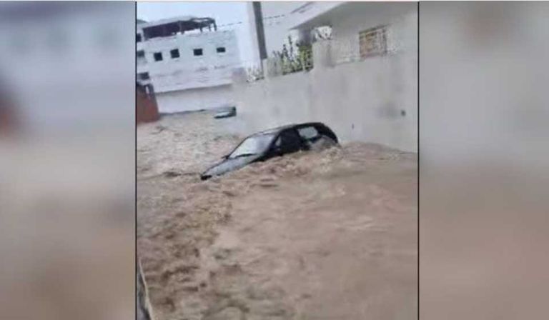 الأمطار بمحافظة سوسة شرقي تونس