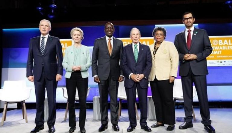 الدكتور سلطان الجابر وأورسولا فون دير لاين رئيسة المفوضية الأوروبية