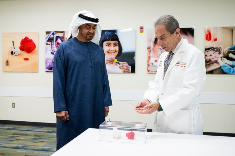 الشيخ محمد بن زايد آل نهيان ونظيره الأمريكي جو بايدن