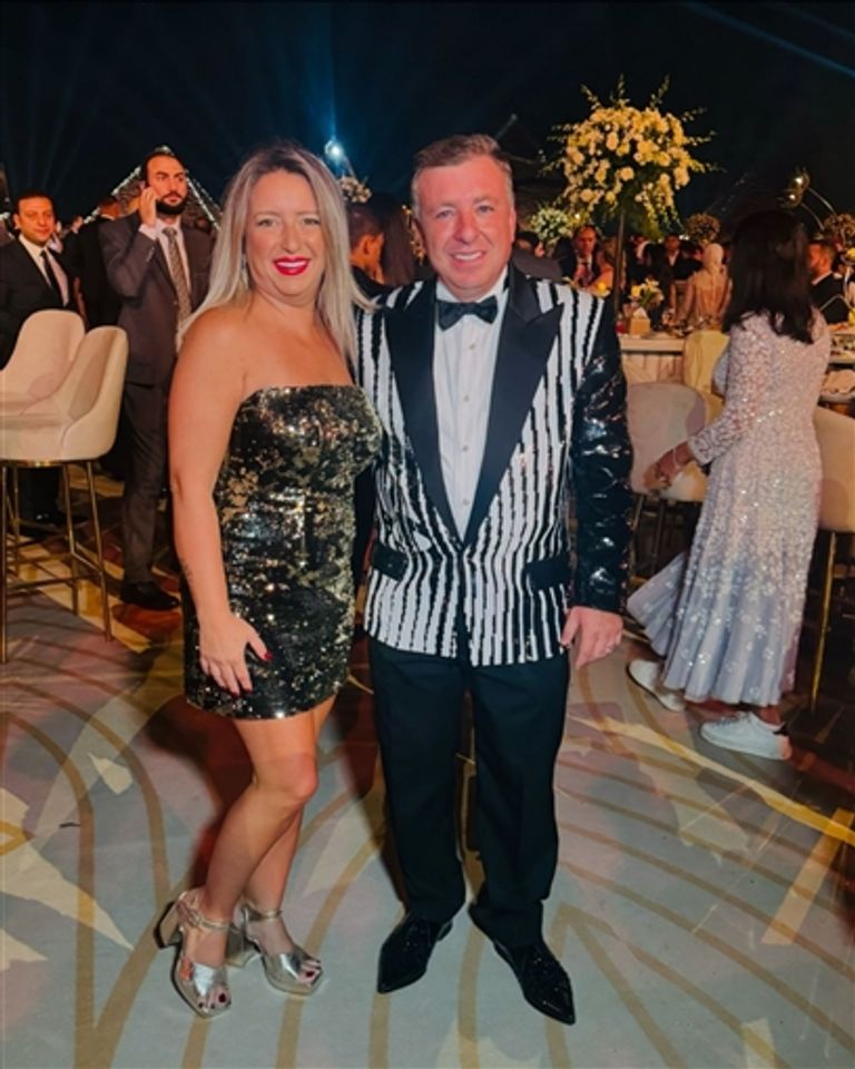 نجوم الفن في حفل زفاف ابنة رجل الأعمال باسل سماقية