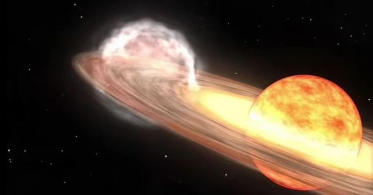النجم المعروف باسم "النجم المتوهج T Coronae Borealis" يضيء سماء الليل