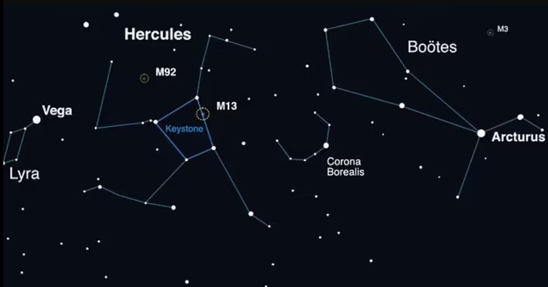 النجم المعروف باسم "النجم المتوهج T Coronae Borealis" يضيء سماء الليل