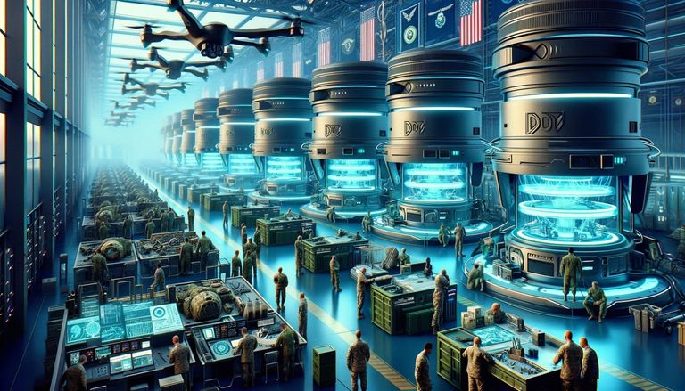 توسع دور الذكاء الاصطناعي في عالم الصناعات الدفاعية