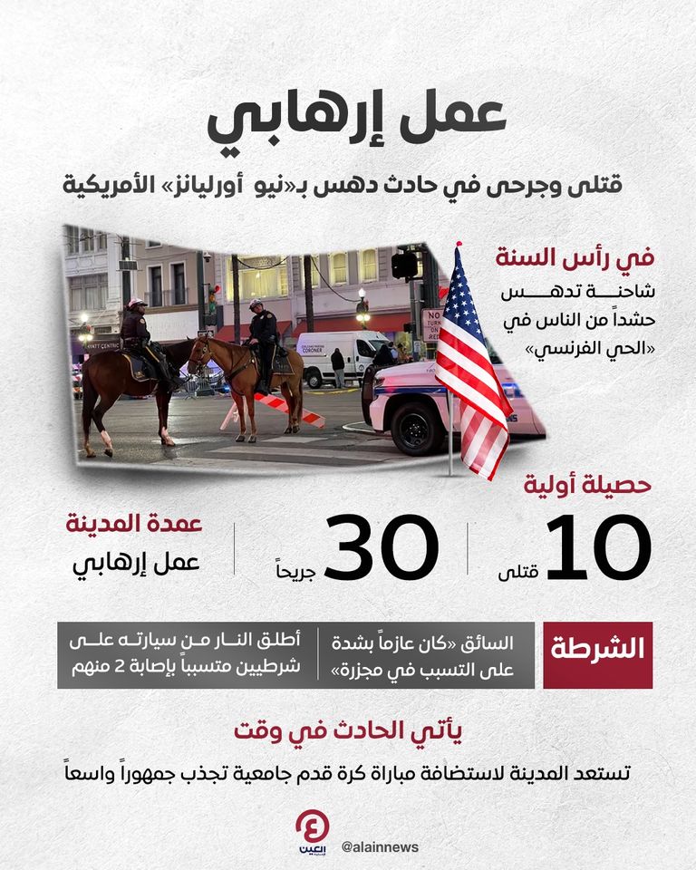 عناصر من الشرطة في مكان الحادث