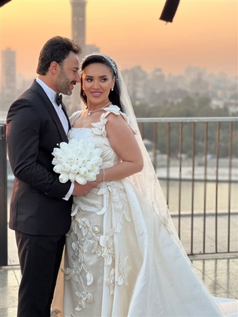 زفاف مي فاروق ومحمد العمروسي