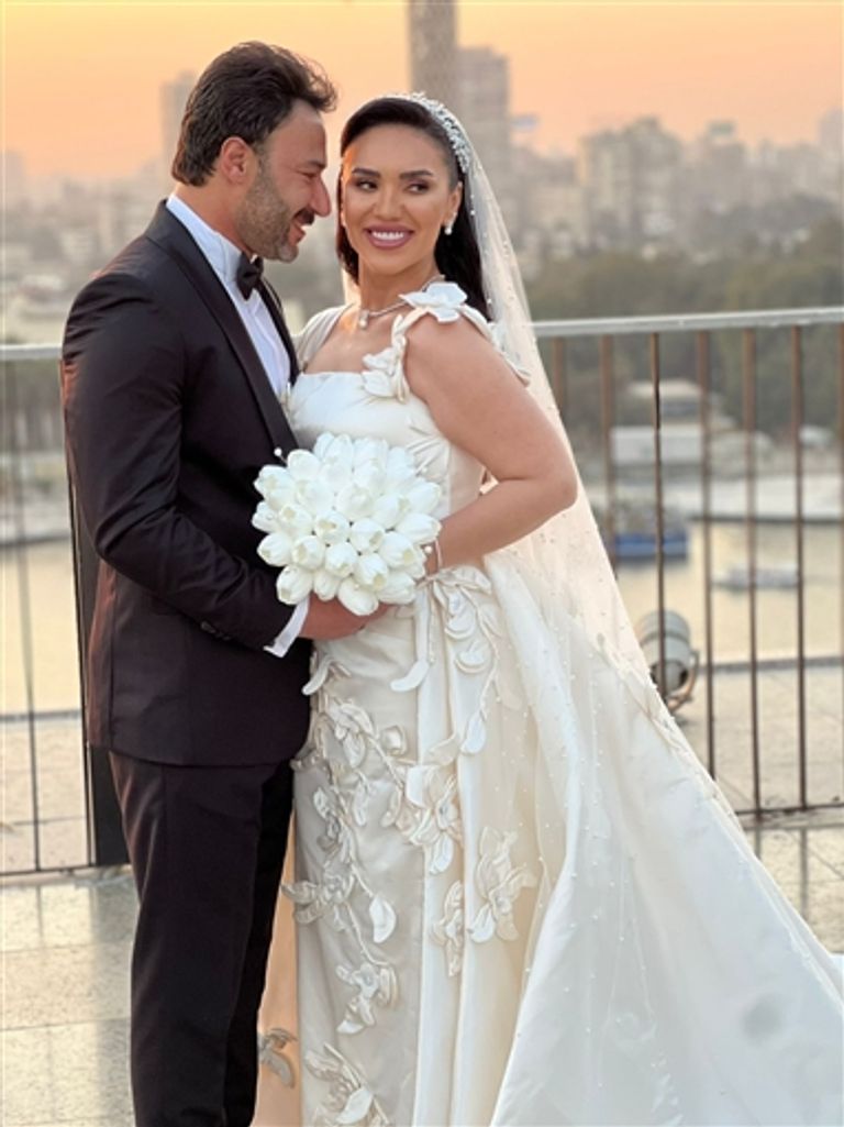 زفاف مي فاروق ومحمد العمروسي