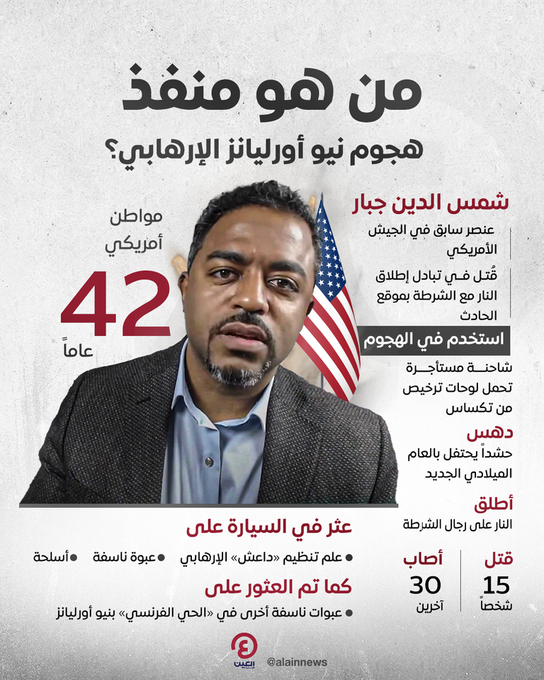 رجال الشرطة يسيرون في شارع بوربون في نيو أورليانز