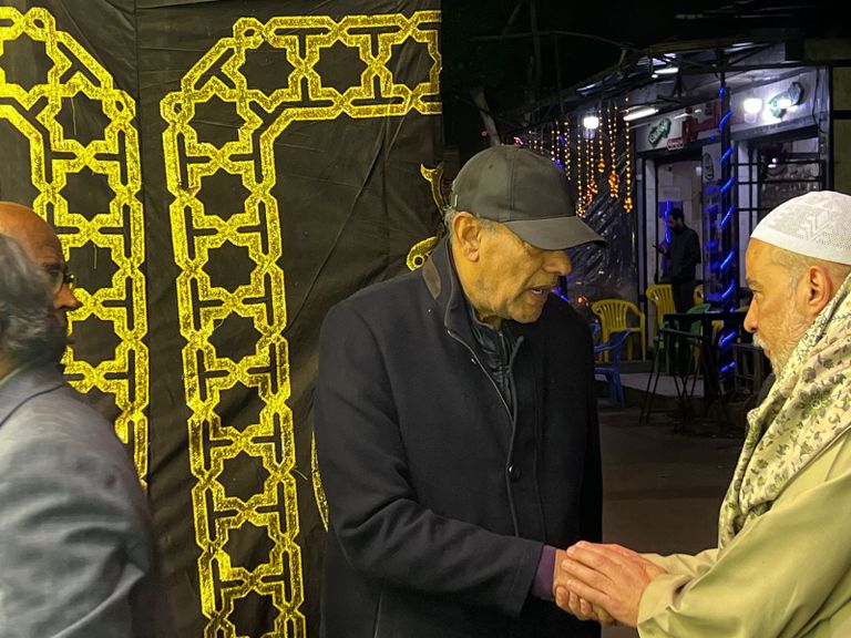 أحمد بدير في العزاء