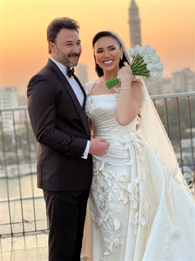 زفاف مي فاروق ومحمد العمروسي