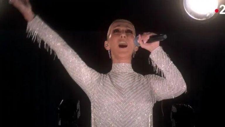 سيلين ديون في أولمبياد باريس