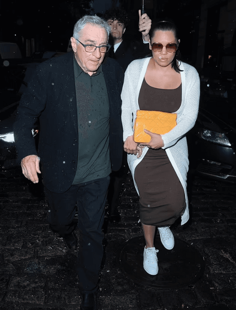 روبرت دي نيرو وزوجته