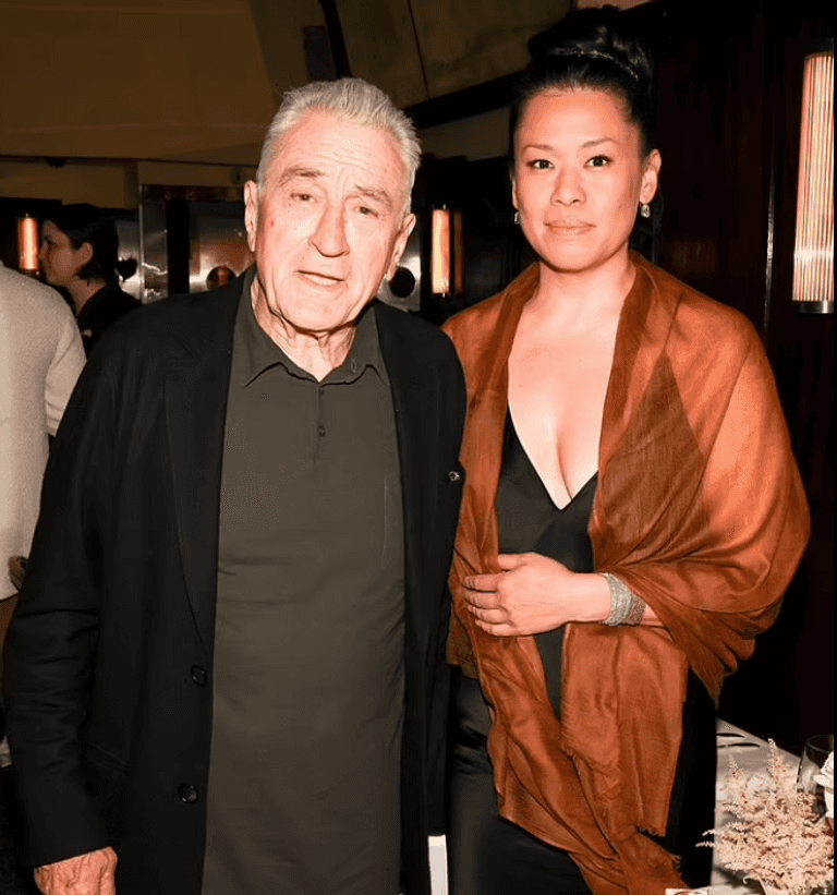 روبرت دي نيرو وزوجته