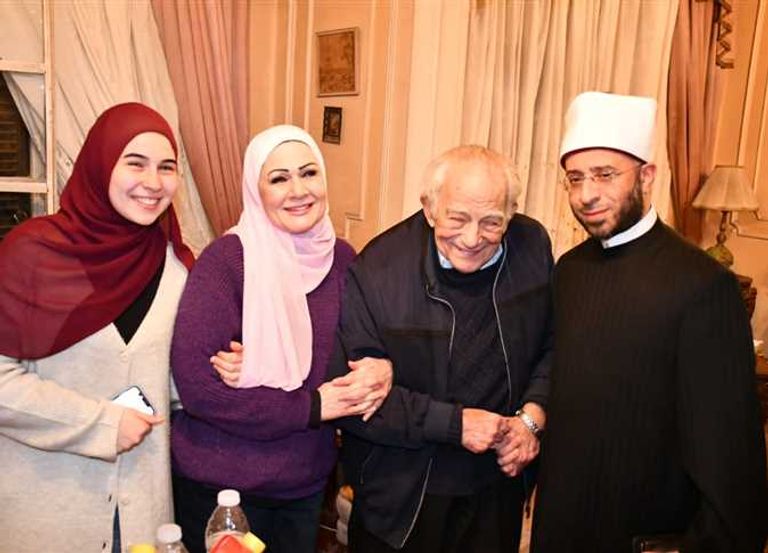 الدكتور أسامة الأزهري والفنان رشون توفيق