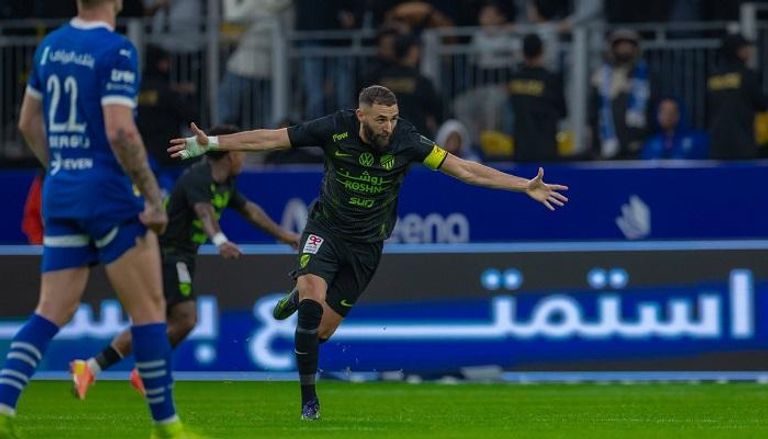 جانب من كلاسيكو الهلال والاتحاد