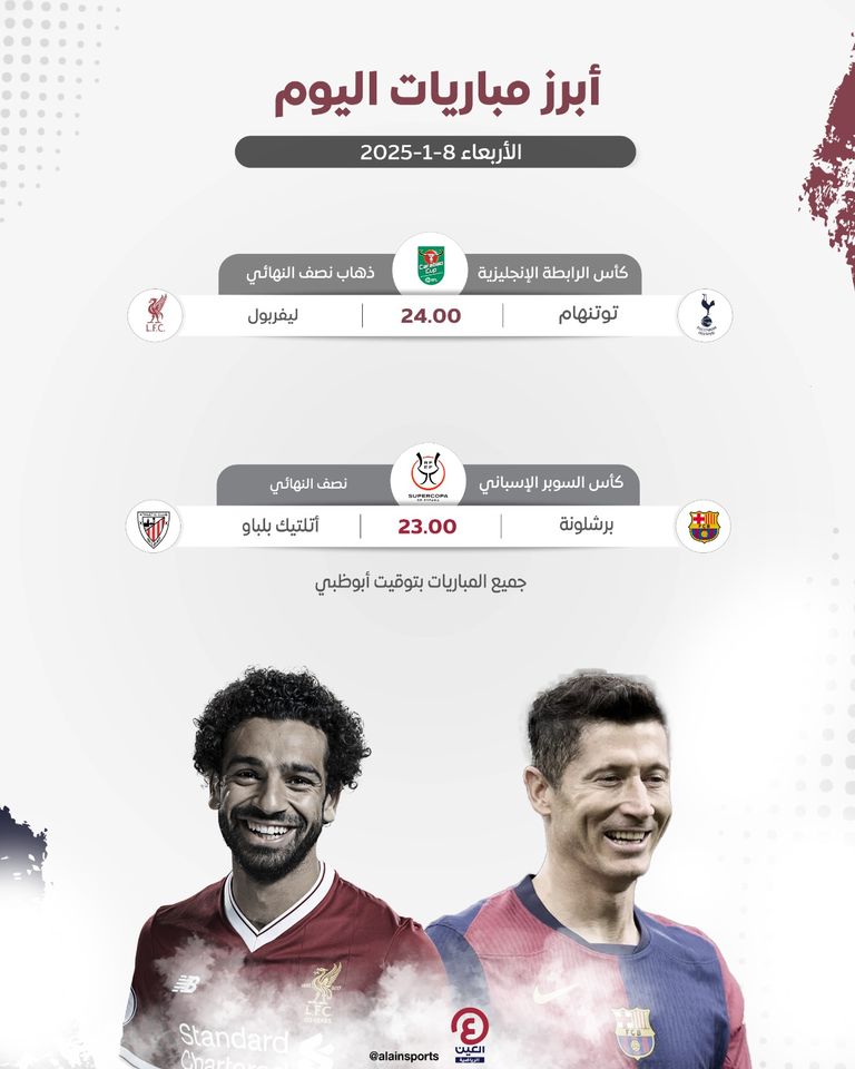 مباريات اليوم