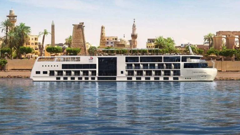سفينة فايكنغ أتون رحلة إلى ضفاف نهر النيل أفضل السفن والرحلات النهرية الجديدة لعام 2025
