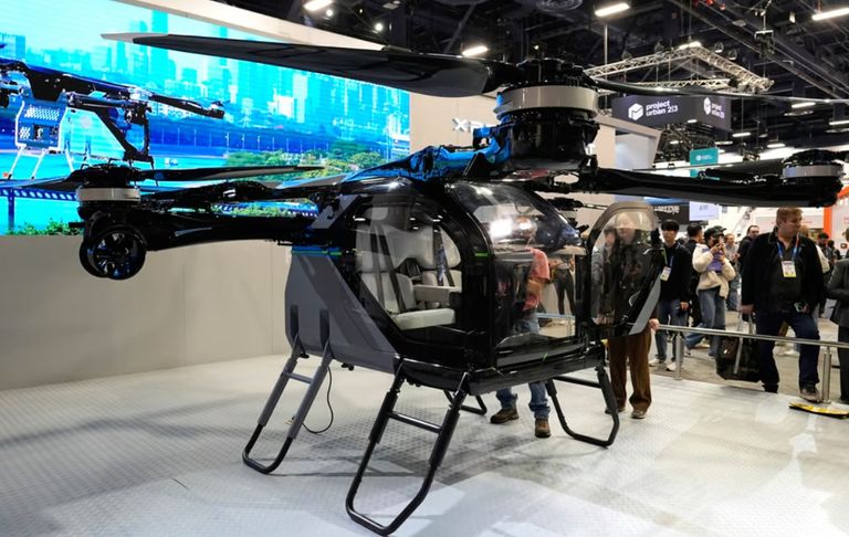 مروحية Xpeng Aero مؤتمر الإلكترونيات الاستهلاكية CES 2025