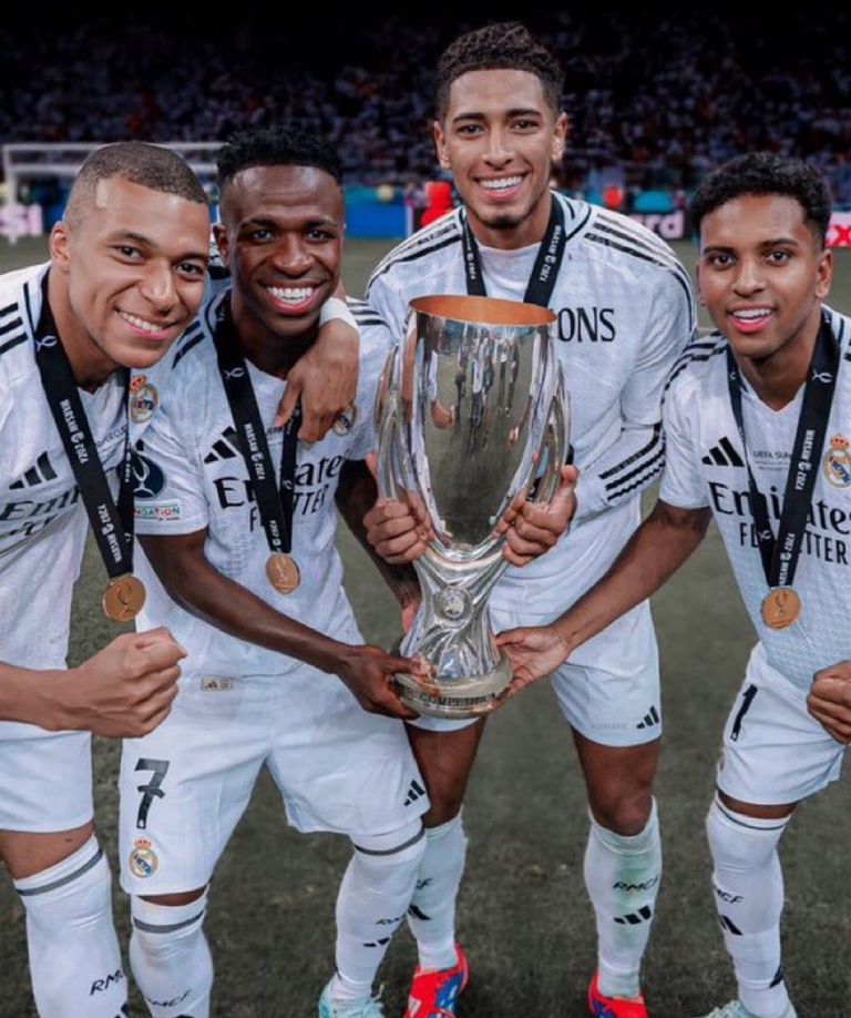 رباعي هجوم ريال مدريد كارلو أنشيلوتي مدرب ريال مدريد