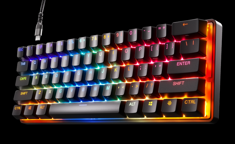 لوحة SteelSeries Apex Pro Mini أحد أفضل لوحات المفاتيح للألعاب في 2025 أفضل 5 لوحات مفاتيح للألعاب في عام 2025